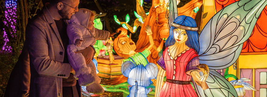 Cracovie : billet d'entrée pour le jardin des lumières de Pinocchio