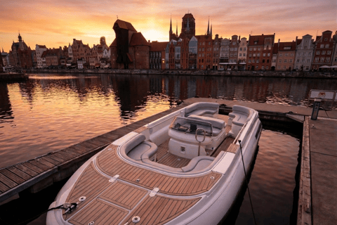 Gdańsk: Water Limousine Cruise with Skipper Gdańsk: Water Limousine 2 hour Cruise with Skipper