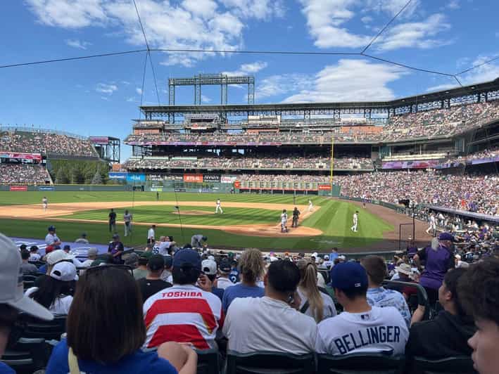 Colorado Rockies Baseball Game Rooftop Experience Ticket