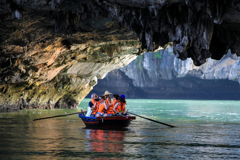 Desde Hanoi: Excursión privada de un día a la bahía de HalongOpción 1: Traslado privado, barco compartido, guía compartido