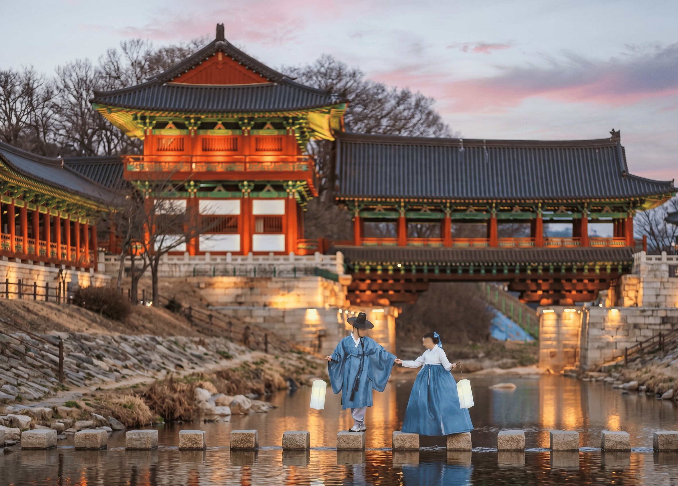 Gyeongju: Private Tour mit Hanbok-Verleih & Fahrer