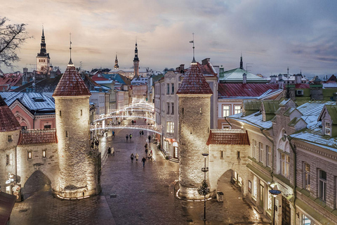 Wandeltour met gids in de oude stad van Tallinn