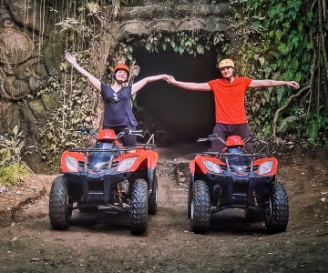 Ubud: Excursión guiada en quad ATV