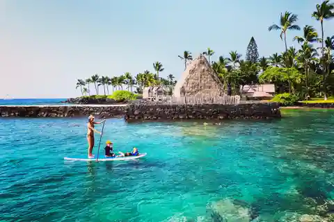 Kealakekua Bay: Stand-Up Paddleboard Lesson or Tour