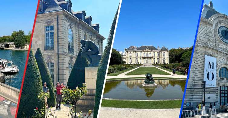 Orsay e Museu Rodin com cruzeiro hop-on hop-off de 48 horas pelo Sena