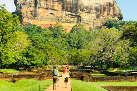Sigiriya Rock, Elephant Safari & Ayurvedic Massage Day Trip