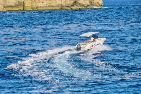 Private Fishing & Comino Boat Tour: Blue & Crystal Lagoon