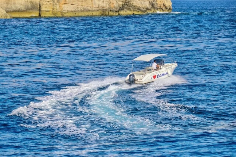 Private Fishing & Comino Boat Tour: Blue & Crystal Lagoon