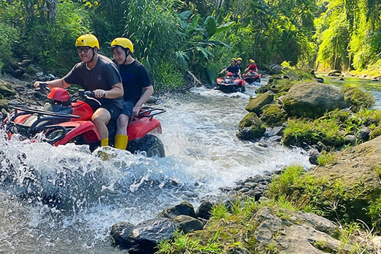 Bali: Ubud Rafting, ATV Ride, and Art Market Tour Single ATV only with meeting point (No Pick up & Drop Off)