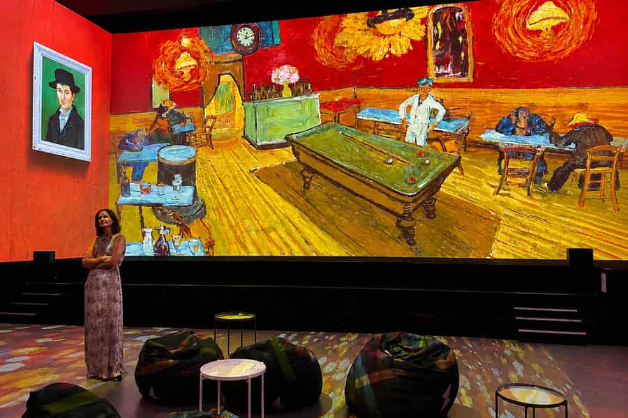 Riga: Eintrittskarte für die Van-Gogh-Immersionsausstellung. Foto: GetYourGuide