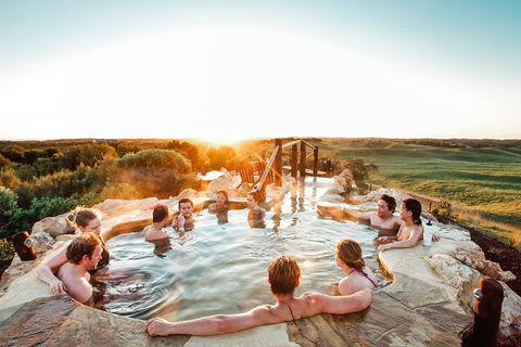 Melbourne: Mornington Peninsula Hot Springs und Weinkeller Tour