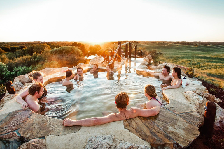 Melbourne: Mornington Peninsula Hot Springs en wijnmakerij tour