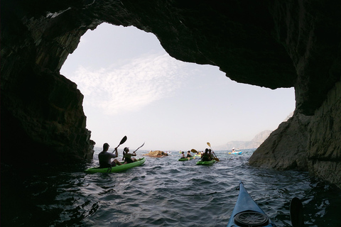 Passeio de caiaque em Positano