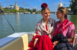 Sevilla: Private E-Bootsfahrt auf dem Guadalquivir
