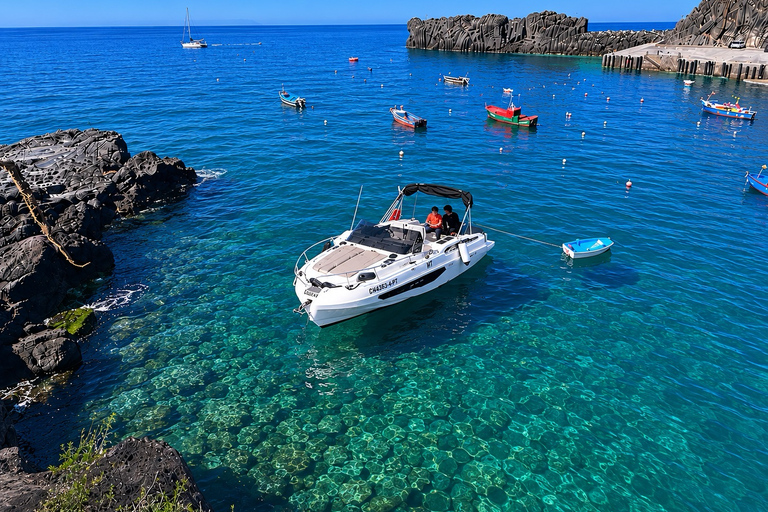 Private Madeira Coast Cruise with Swim, Snacks & Drinks