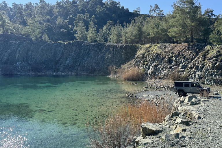 From Ayia Napa: Enchanted Lagoon Jeep Safari Shared Tour