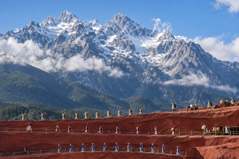 Lijiang: Impression Lijiang Show & Snow Mountain Admission Ordinary Seating + Snow Mountain Admission