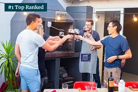 Buenos Aires: Churrasco no terraço, vinhos e sabores argentinos.