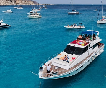 Favignana och Levanzo i relax med yachten Floen