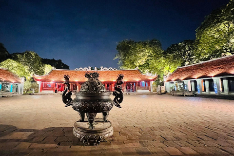 Hanoi: Street Food Tour & Temple Night Experience Street Food Tour & Temple Night Experience Extend Show