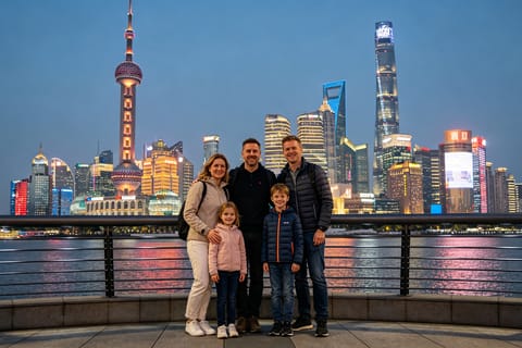 Shanghai: The Bund Private Photoshoot Experience