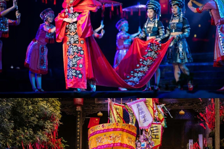 Mengdong River Rafting + Furong Town Night Tour: 1-Day Combo Package 2 – Full Package (Recommended)