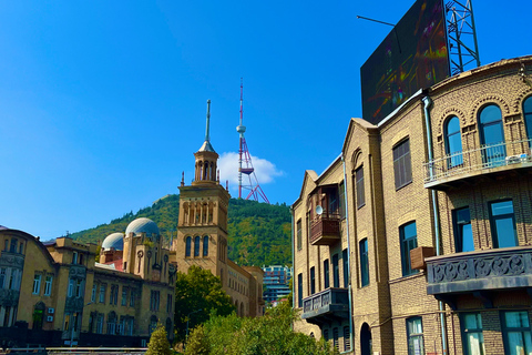 Tbilisi: Miejskie atrakcje - wycieczka z przewodnikiem z kolejką linową i kolejką linową