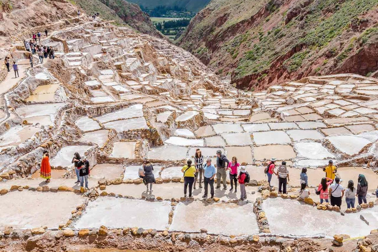 From Cusco: Half-day tour to the Maras salt flats and Moray