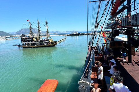 Manavgat Boat & Bazaar Tour from Alanya, Side, Antalya From Alanya,Side: Manavgat River Boat Trip with Waterfall V