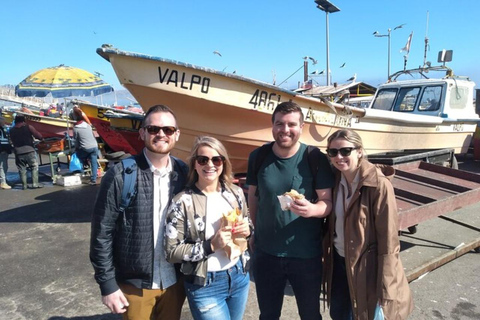 Depuis Santiago : Visite de Valparaiso et du vignoble de la vallée de Casablanca