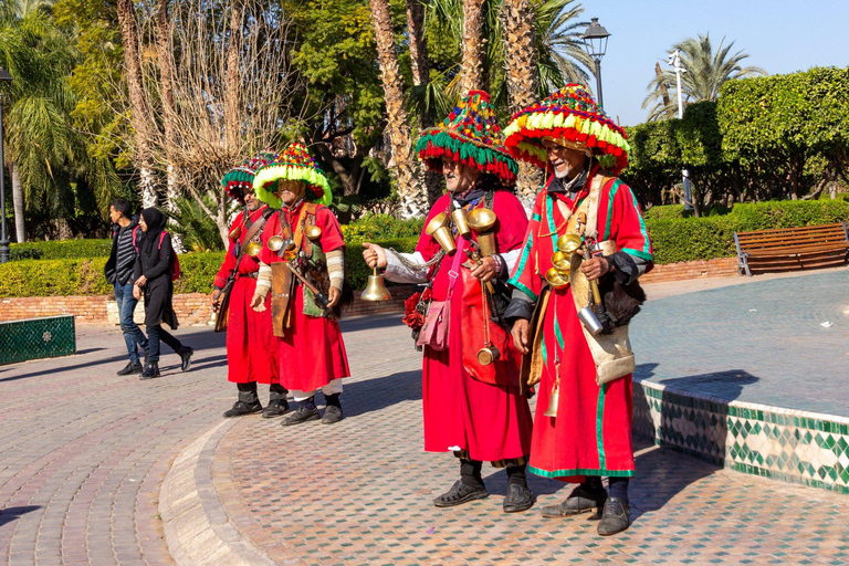 Marrakech: Bahia Palace Guided Walking Tour Shared Group Walking Tour in French– From the Meeting Point