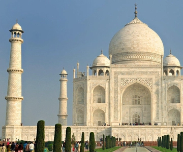 Da Delhi: Tour di un giorno del Taj Mahal e del Forte di Agra con trasferimento