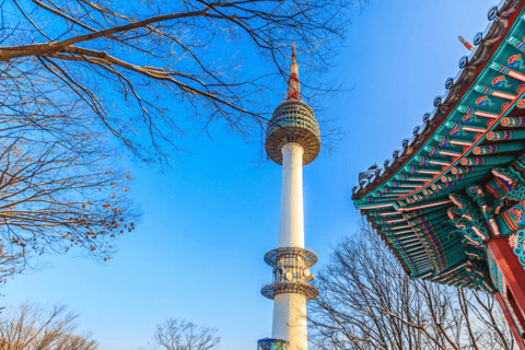 Biglietto per l&#039;osservatorio della torre di Seoul e set di hamburger NBiglietto per l&#039;Osservatorio della Torre di Seoul e set di hamburger N