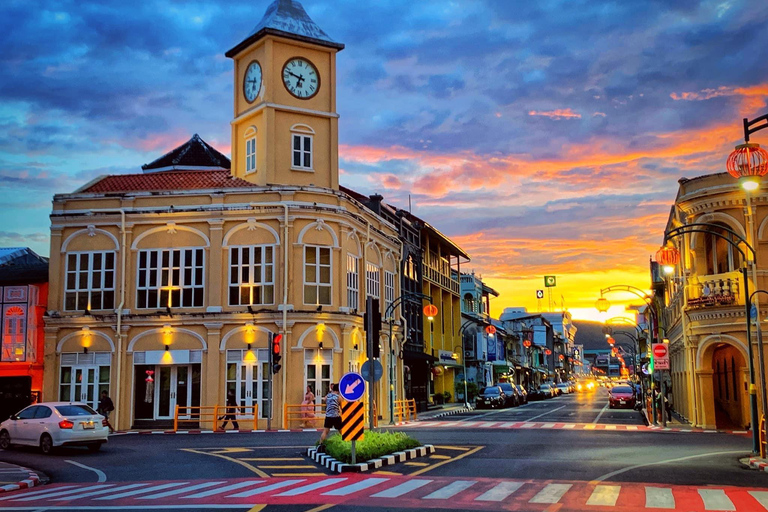 Phuket City: Half day highlights with night market