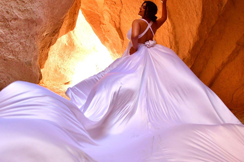 Cappadocia: Private Photoshooting with Flying DressHorse Shooting