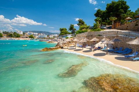 Tirana/Durres: Ksamil Blue Eye, Lekursi Castle & Boat Tour Boat tour included