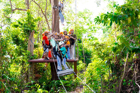 Phuket: Zipline Vliegen Hoger dan Havik met ATV OptieAlleen Zipline 18 Platform