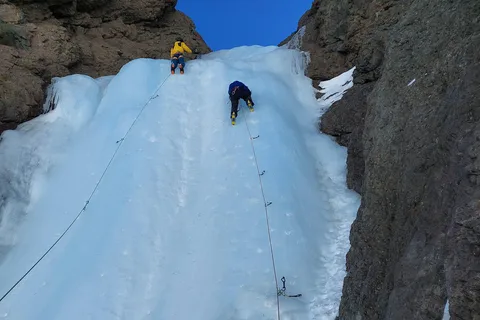 Full-Day Ice Climbing in Portillo Near Santiago