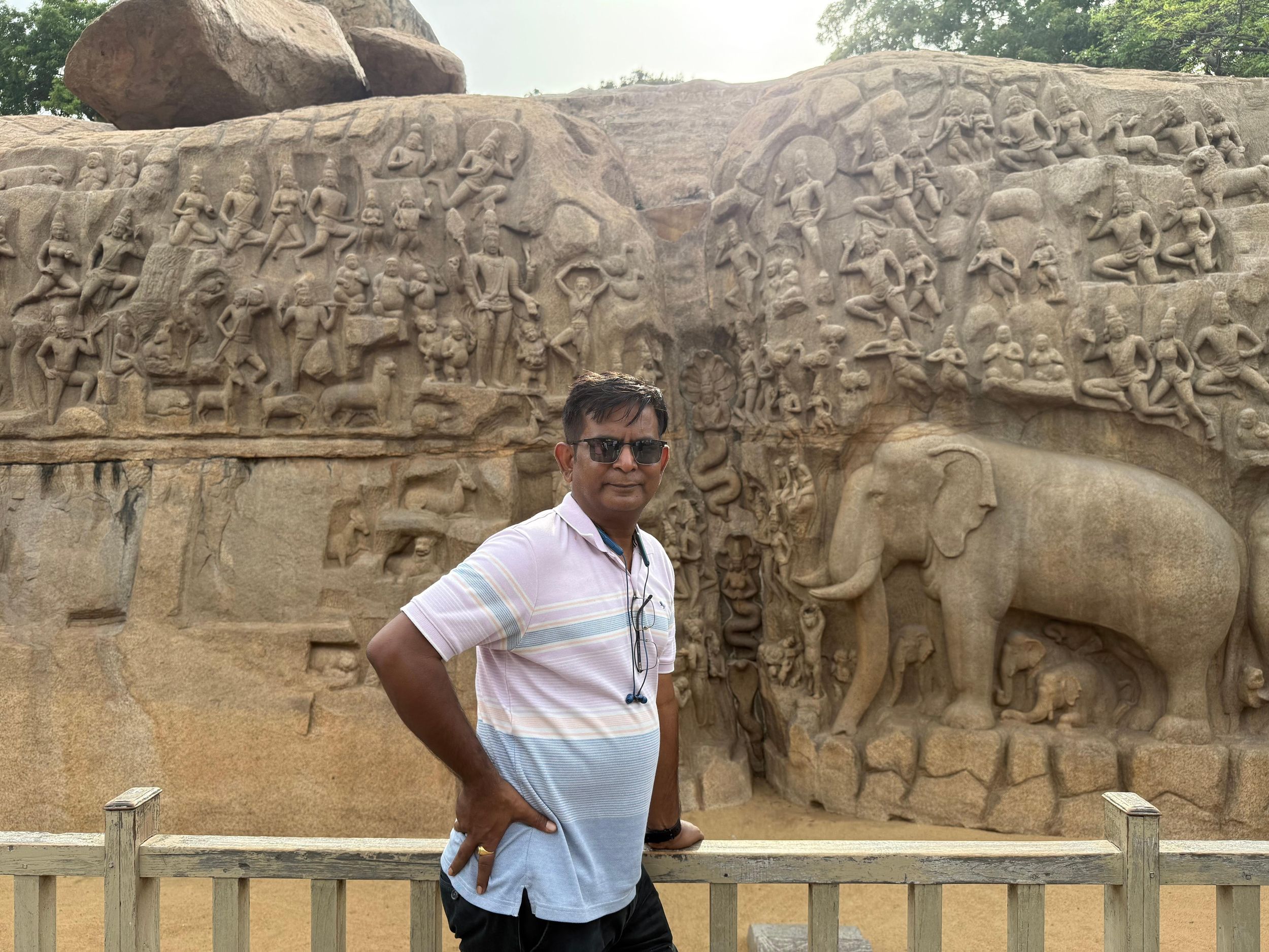 Von Chennai: Mahabalipuram und Pondicherry Tagestour