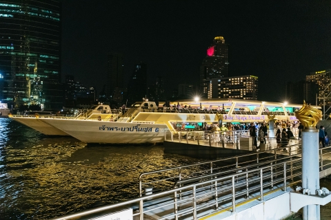 Bangkok: River Dinner Cruise on the Chao Phraya Princess Sunset Cruise with Buffet