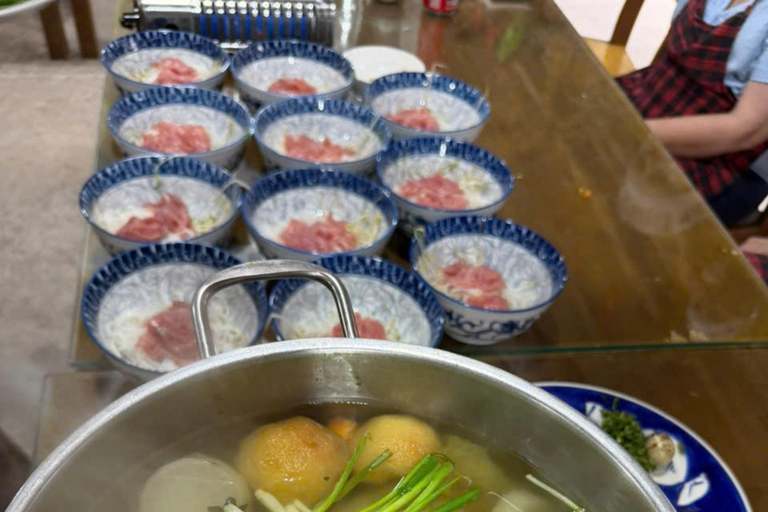 Hoi An: Market -Cooking Class Pho Beef & Dancing Basket Boat HA Happy: Black & White Coffee Making Class Without Pick up