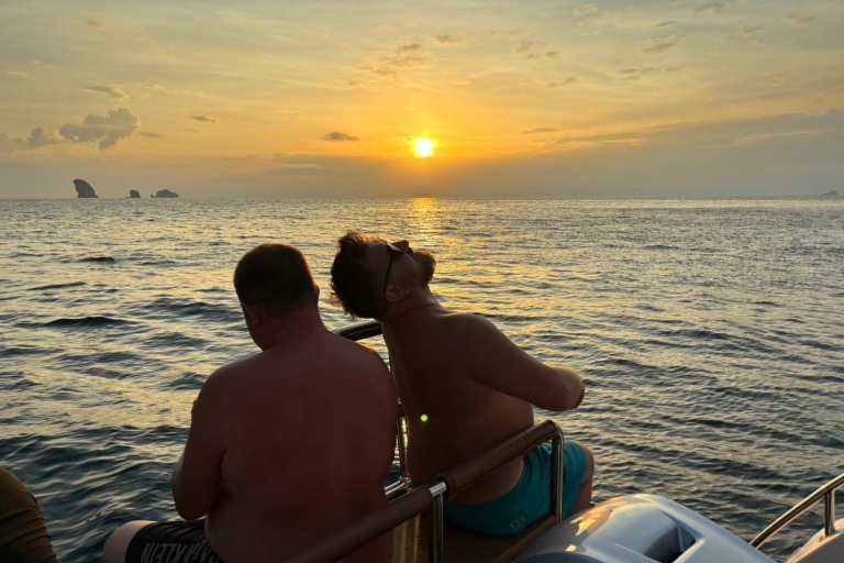 Krabi: Phi Phi & 4 Islands Sunset Boat Tour