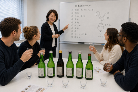 Hiroshima: Sake Tasting Experience with Local Guide