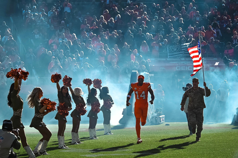 Denver Broncos Football Game at Empower Field at Mile High Long Side Upper