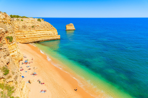 Au départ de Lisbonne : Algarve, grotte marine de Benagil et visite d'une jounée à Lagos