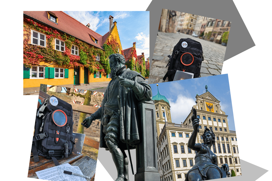 Outdoor Escape Game mit Rätsel-Rucksack Augsburg: Das Siegel des Kaufmanns