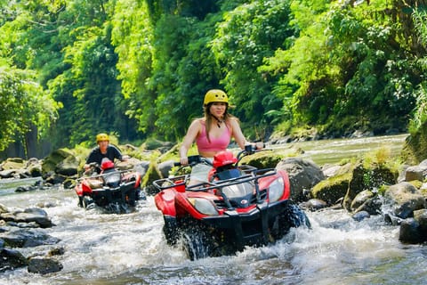 Ubud River ATV Quad: Water Speed, Cave, Jungle & Snake Track