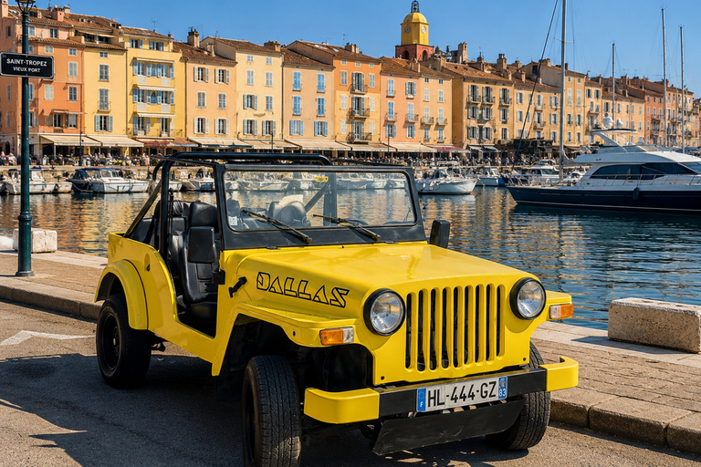 St-Raphaël: Experience the French Riviera differently in a convertible Jeep Dallas