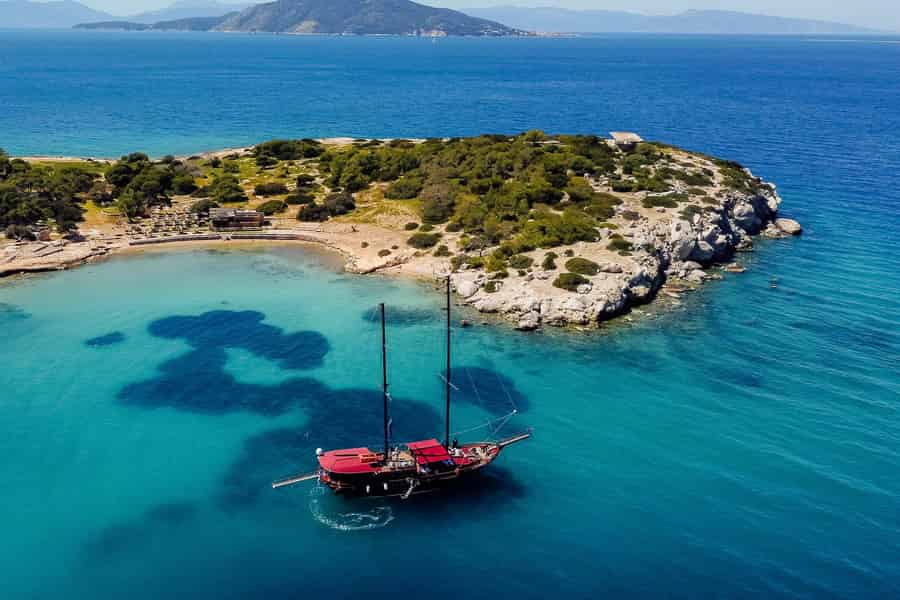 Athen: Agistri, Metopi & Aegina Kreuzfahrt mit Mahlzeiten & Getränken. Foto: GetYourGuide