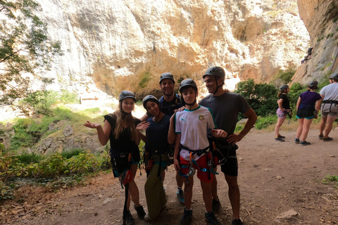 Madrid: Via Ferrata Avontuur met Vervoer